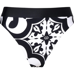 Goldbergh Дамско бикини долнище Goldbergh Women's Veronica Bikini bottom - Black / White - размер XL (150-5896-0115)