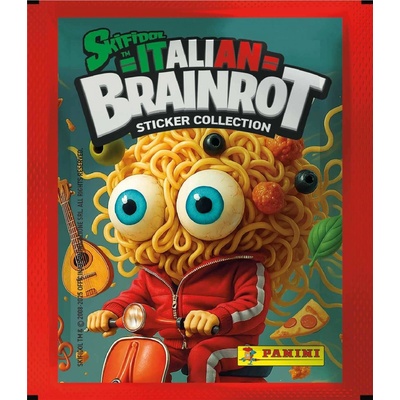 Panini Italian Brainrot balíček samolepek – Zboží Mobilmania