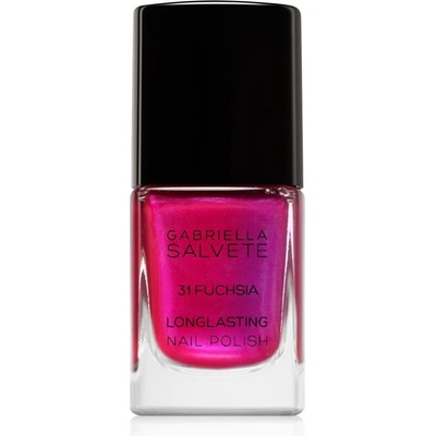 Gabriella Salvete Longlasting Enamel lak na nehty s perleťovým leskem 31 Fuchsia 11 ml