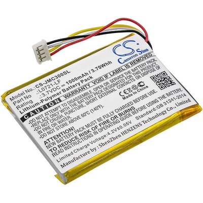 Cameron Sino Батерия за JBL Clip 3, 1000mAh, Li-Pol (CS-JMC300SL)