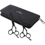 Olivia Garden Label SilkCut Black 5.75 Shear/6.35T EUR Thinner