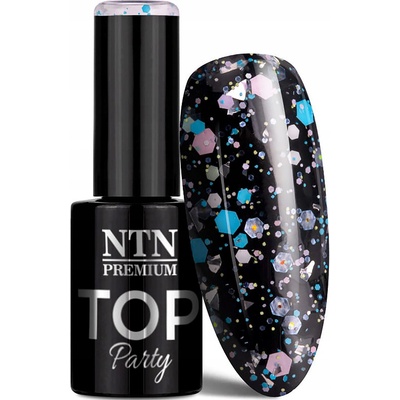 Hybridní top NTN 5g Party Top s třpytkami, jemné částečky, lesk 2v1
