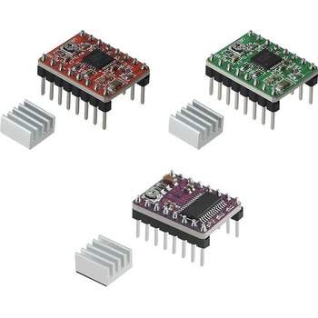 Two Trees Охладител за стъпков драйвер на степер мотор a4988, drv8825, tmc2208, tmc2209 и други