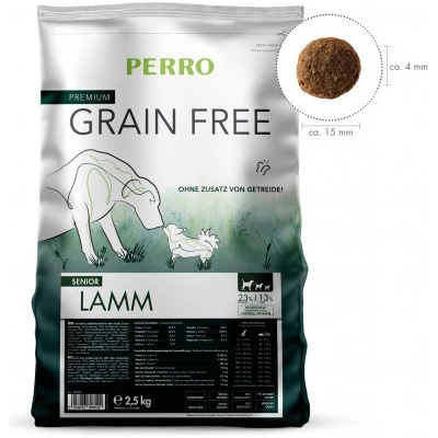 PERRO Grain Free Senior Light Jehně 10 kg