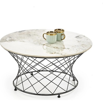 Halmar Холна маса alessia бежова / черна