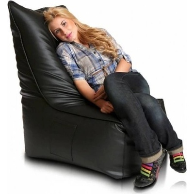 Ecopuf ELEGANT ekokůže E14 Černá