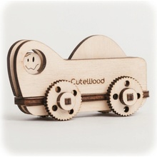 CuteWood Dřevěné 3D puzzle Kamion 1