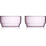 Lyngby Glas Розови стъклени купички в комплект от 2 бр. 500 ml Torino - Lyngby Glas (32369)