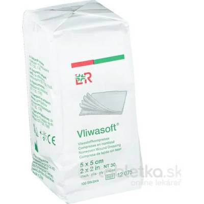 Vliwasoft Komprese nest.5 x 5 cm/4v 100 ks