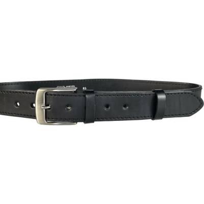 Penny Belts Kožený opasek I1-1-60 černý
