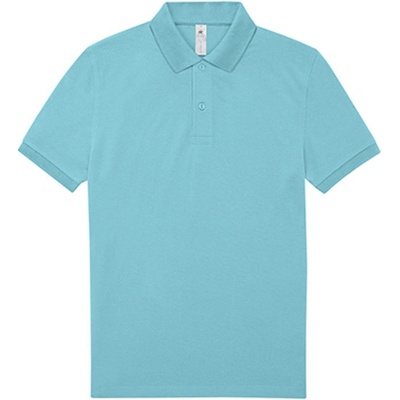 B&C polo triko PU424 Meta Turquoise