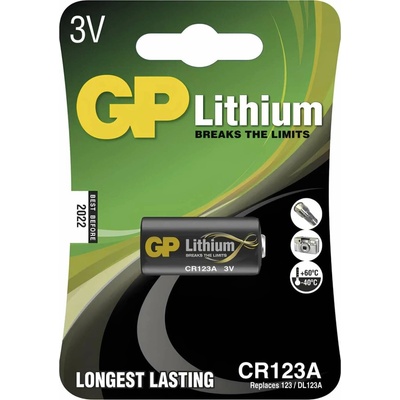 GP CR123A 1400mAh 1ks 1032212130