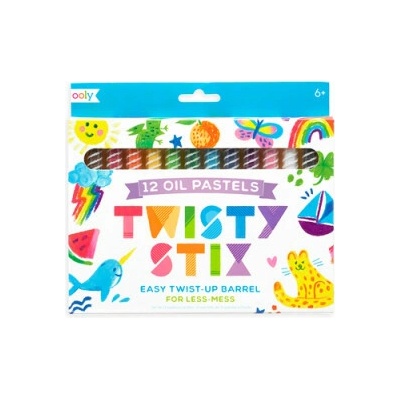 Twisty Stix Oil Pastels Set of 12 ks