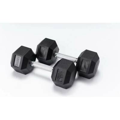 TRUESTEEL Jednoruční činky Hexagon TrueGrip 15 kg