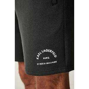 Karl Lagerfeld къс панталон тип анцуг мъжки с вискоза (B3M44004)