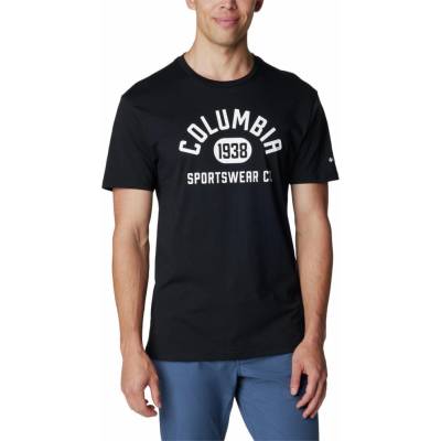 Columbia pánske tričko CSC Basic Logo Tee matné čierne