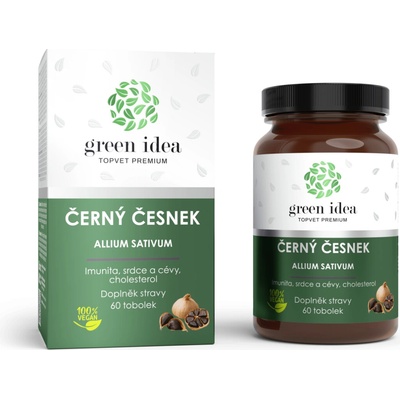 Topvet Green Idea Čierny cesnak 60 kapsúl
