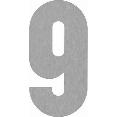 SRA - DOMOVÁ ČÍSLICA "9" - 160 mm NEM - nerez matná | MP-KOVANIA.sk