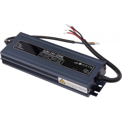 LED zdroj 24V 250W IP67 SLIM-24V-250W - SLIM-24V-250W zdroj IP67