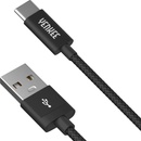 Yenkee YCU 302 BK, USB A 2.0 / C, 2m