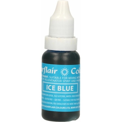 CakeSupplies Tekutá farba Ice Blue Ľadová modrá 14 ml