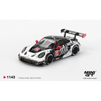 MINI GT Porsche 911 GT3 R 77 AO Racing 2025 IMSA Petit Le Mans 1:64