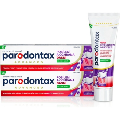 Parodontax Strengthen and Protect Fresh Mint 2 x 75 ml