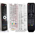 GENERAL SENCOR SLT2629DVBT, SLT3229DVBT, SLT42F29DVBT - съвместимо дистанционно управление на марката General (SLT2629DVBT, SLT3229DVBT, SLT42F29DVBT) Дистанционно