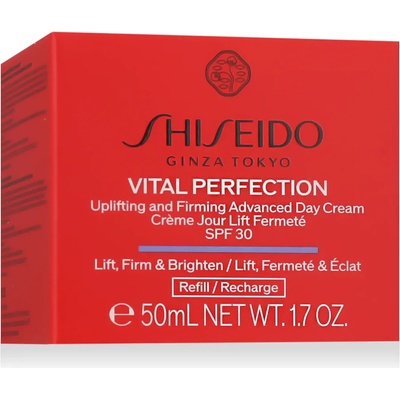 Shiseido Vital Perfection Uplifting & Firming Advanced Day Cream Refill SPF 30 50 ml