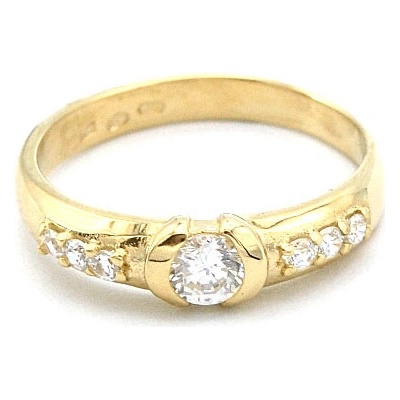 B&B Goldinvestic Zlatý se zirkony N3341