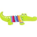 Orange Tree Toys Дървен пъзел Orange Tree Toys - Крокодил, 4 части (OTT06072) - ozone