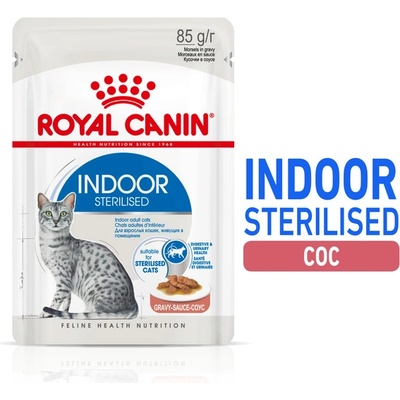 Хапки в сос Royal Canin Indoor Gravy - 0.085кг