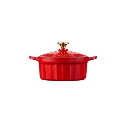 BUYDEEM Enameled Cast Iron Dutch Oven CP521-KR 2,9L model CP521 color Koi Red CP521-KR
