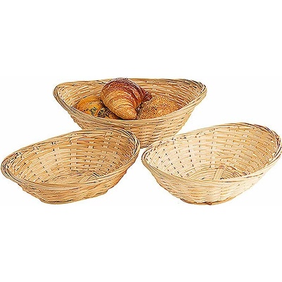 CONTACTO Košík na pečivo, oválný 160x120x60 mm 4885/160