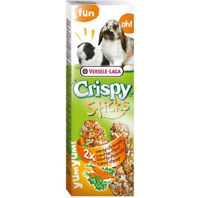 Versele-Laga Versele Laga Палки за гризачи CRISPY STICKS 2 бр. - морков и магданоз