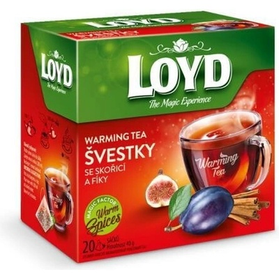 Loyd čaj slivka figy zázvor škorica 40 g
