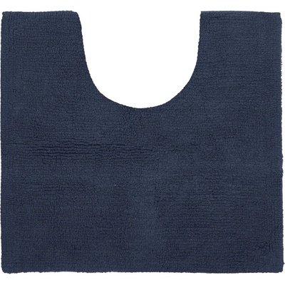 Tiseco Home Studio Тъмно синя постелка за баня 50x45 cm Riva - Tiseco Home Studio (3456BLUEINSIGNA)