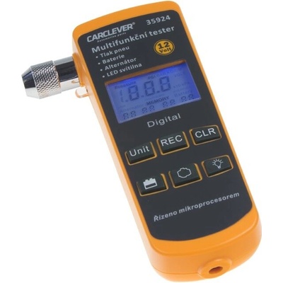 MULTI tester 4v1 TPMS/baterie/nabíjení/lampička – Zboží Živě