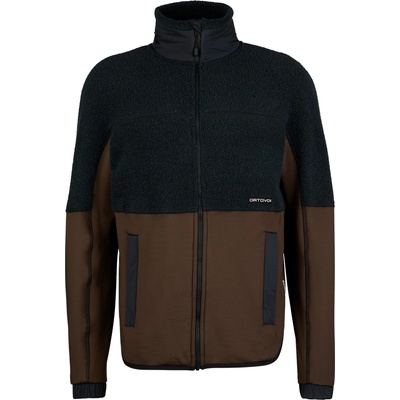 Ortovox Мъжко поларено яке Ortovox Fleece Teddy Jacket Fleece jacket - Black Raven (005-6803-0113)