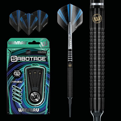 Winmau SABOTAGE BLACK ONYX 20 g