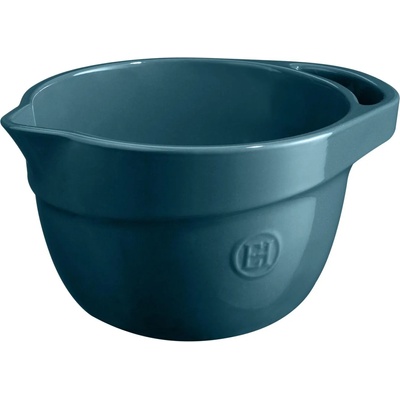 Emile Henry Керамична купа за смесване emile henry mixing bowl - 2.5 л - цвят синьо-зелен (eh 6562-97)