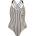 Biba Бански костюм Biba Women's Kayla Plunge Swimsuit - Logo Stripe