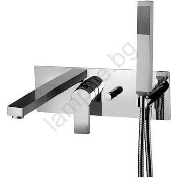 PAFFONI - Комплект за вана със смесител за вграден монтаж TANGO, лъскав хром (PF0079)