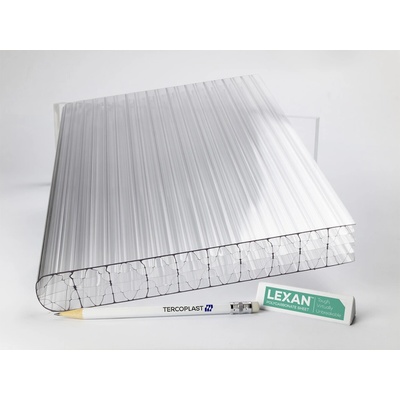 Lexan Thermoclear Polykarbonátová platňa komorová 32 mm 2UV 6000 x 1200 mm číra