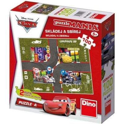 Dino Cars A 100 dílků