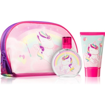 EP Line Eau My Unicorn EDT 50 ml + sprchový gel 100 ml + kosmetická taštička