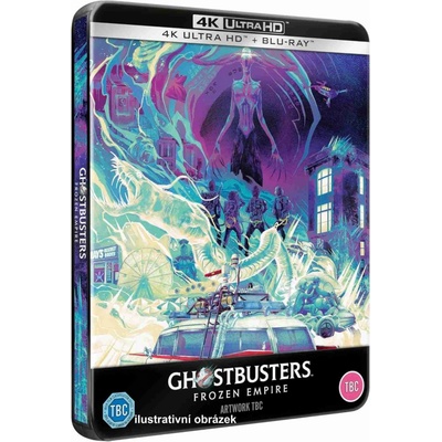 Krotitelia duchov: Mrazivá hrozba 4K Ultra HD Blu-ray + Blu-ray Steelbook bez CZ
