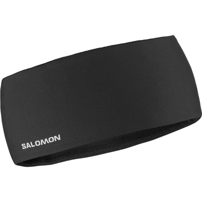 Salomon Run Tech Headband U čierna