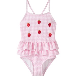NAME IT Детски бански костюм Name it Kid's Zammer Swimsuit - Cotton Candy - размер 98/104 (EU) (750-3097-0112)