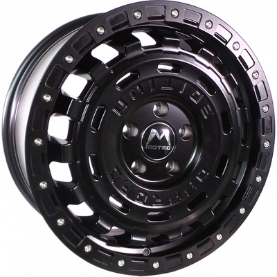 MOTEC R-Cross 8x17 5x112 ET45 flat black ring flat black